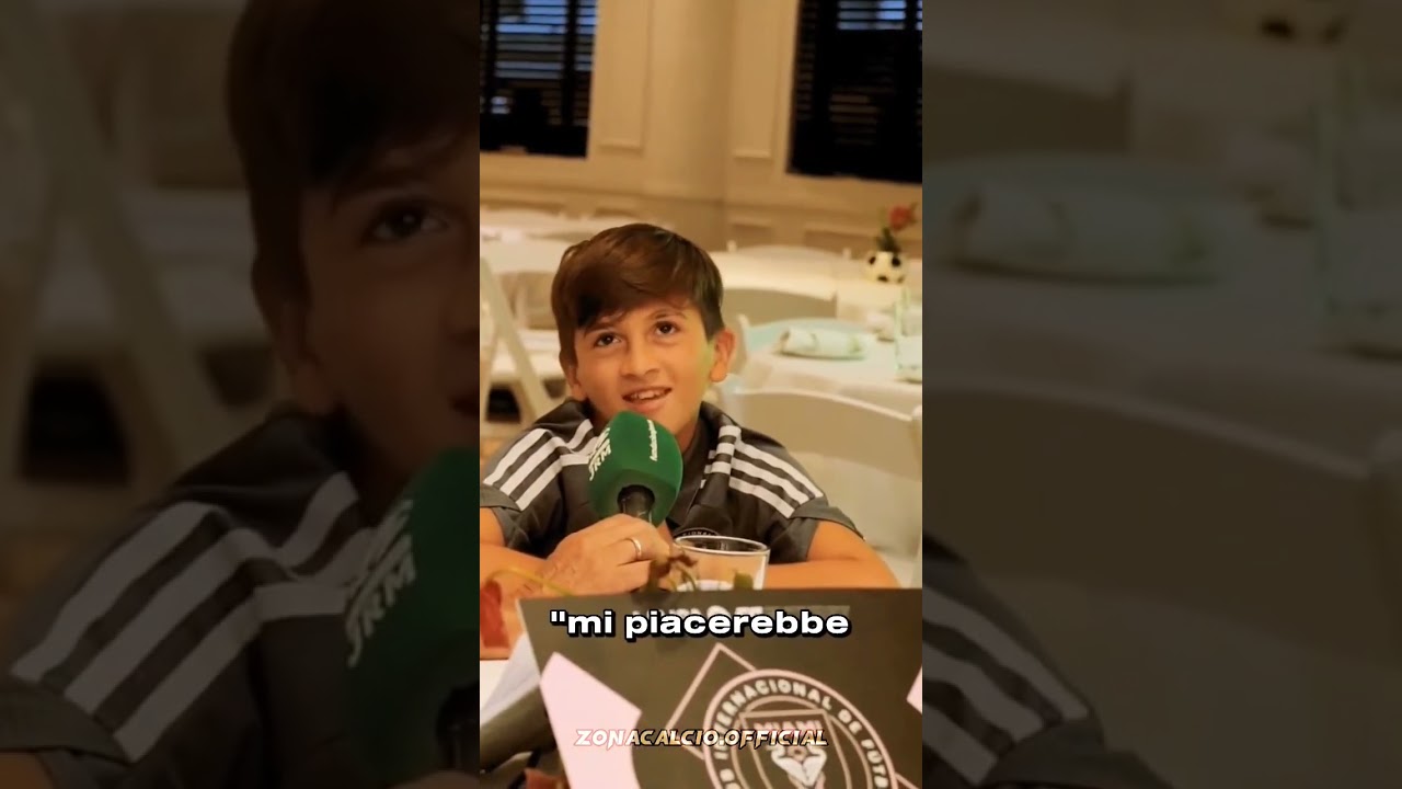 Per quale Nazione giocher&agrave; il figlio di Messi😱🔥 #calcio #shorts