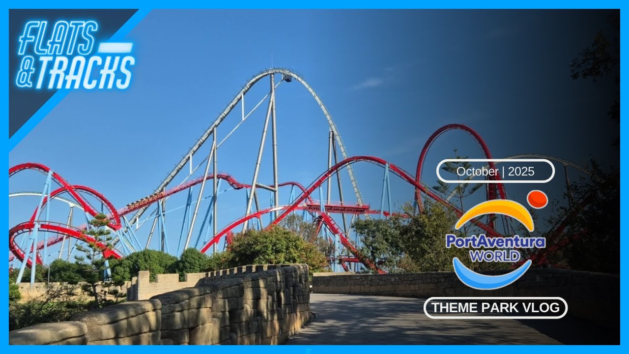 PortAventura World (October 2025) | Theme Park Vlog