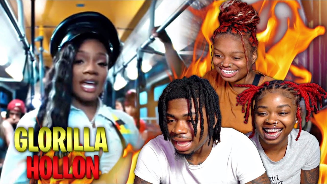 HOLLON GLO!! GloRilla - Hollon (Official Music Video) | REACTION