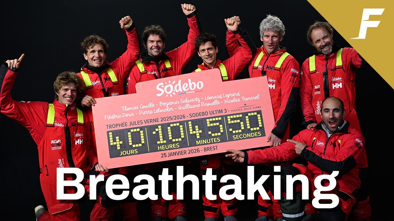 Inside the fastest circumnavigation ever sailed with Sodebo’s Benjamin Schwartz