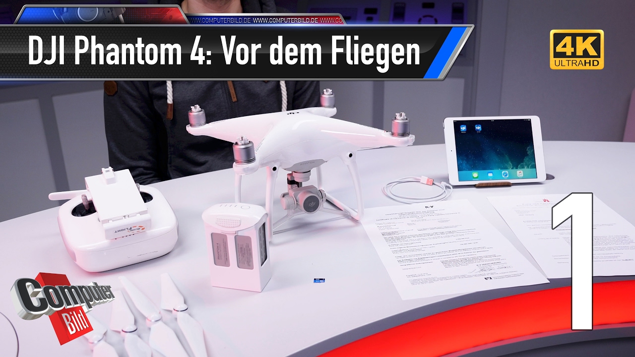 DJI Phantom 4: Erste Schritte für neue Piloten