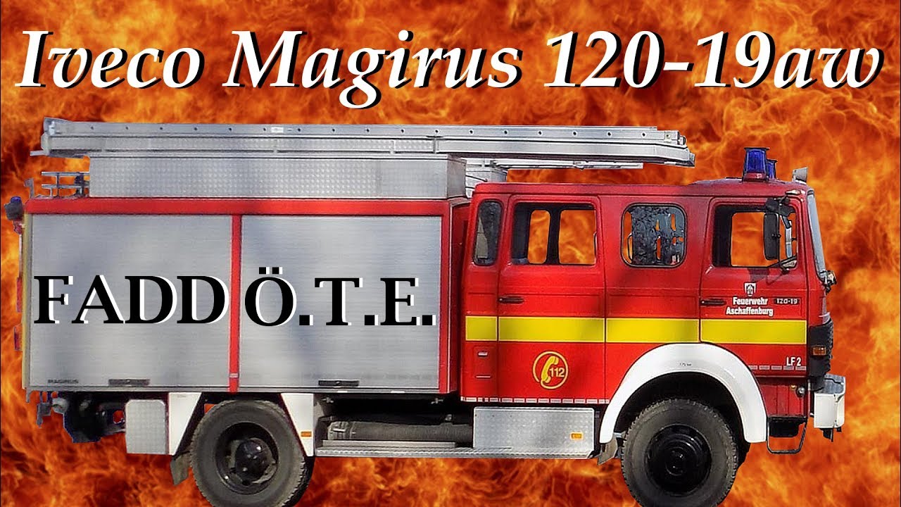 Iveco Magirus 120-19aw gépjárműfecskendő - Fadd ÖTE
