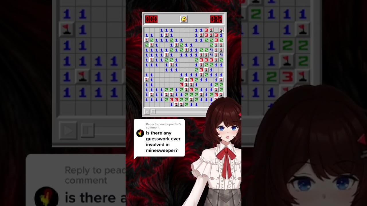 minesweeper is a luck based game :(