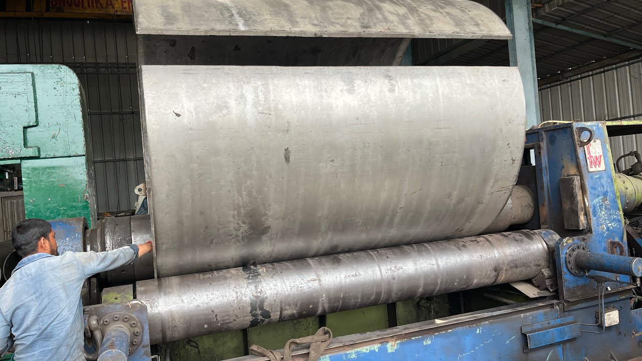 Plate bending machine live 25mm SS duplex material bending, Plate bending work,Services 8866495933