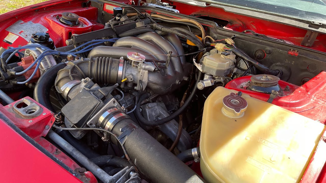 Deleting vacuum lines and adding $80 light weight battery to my 1984 Porsche 944 track build