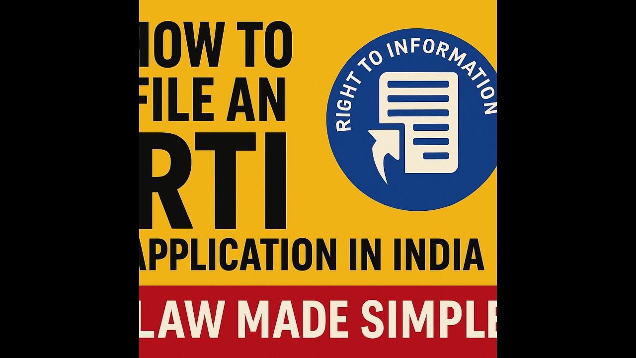 How to File an RTI Application in India &mdash; Step-by-Step Guide | Law Made Simple