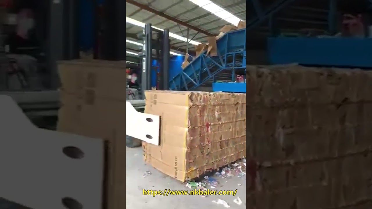 Waste Paper Baling Press Machine