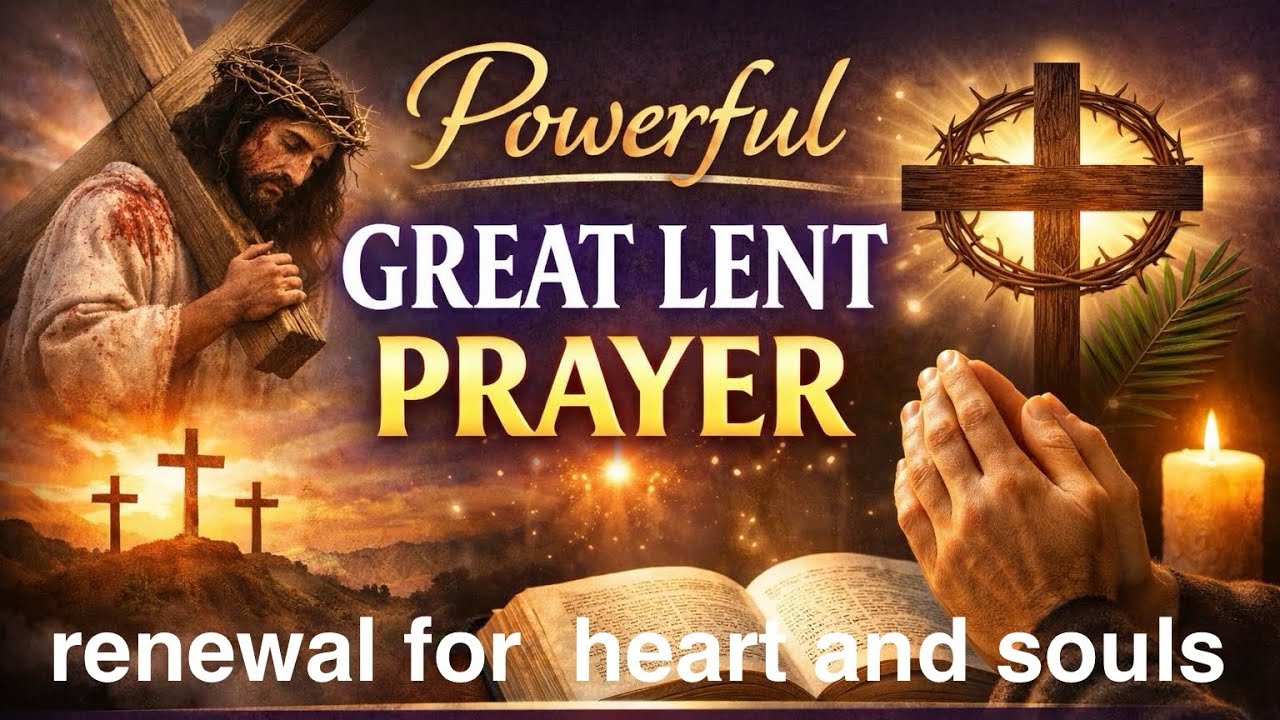 Powerful Great Lent Prayer | A Prayer for Renewal and Repentance ✝️🙏