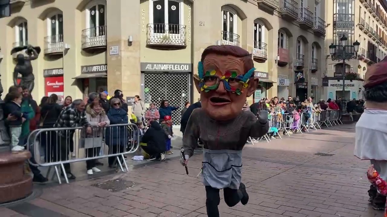 GIGANTES DE CABEZUDOS DE ZARAGOZA, CARNAVAL 2026