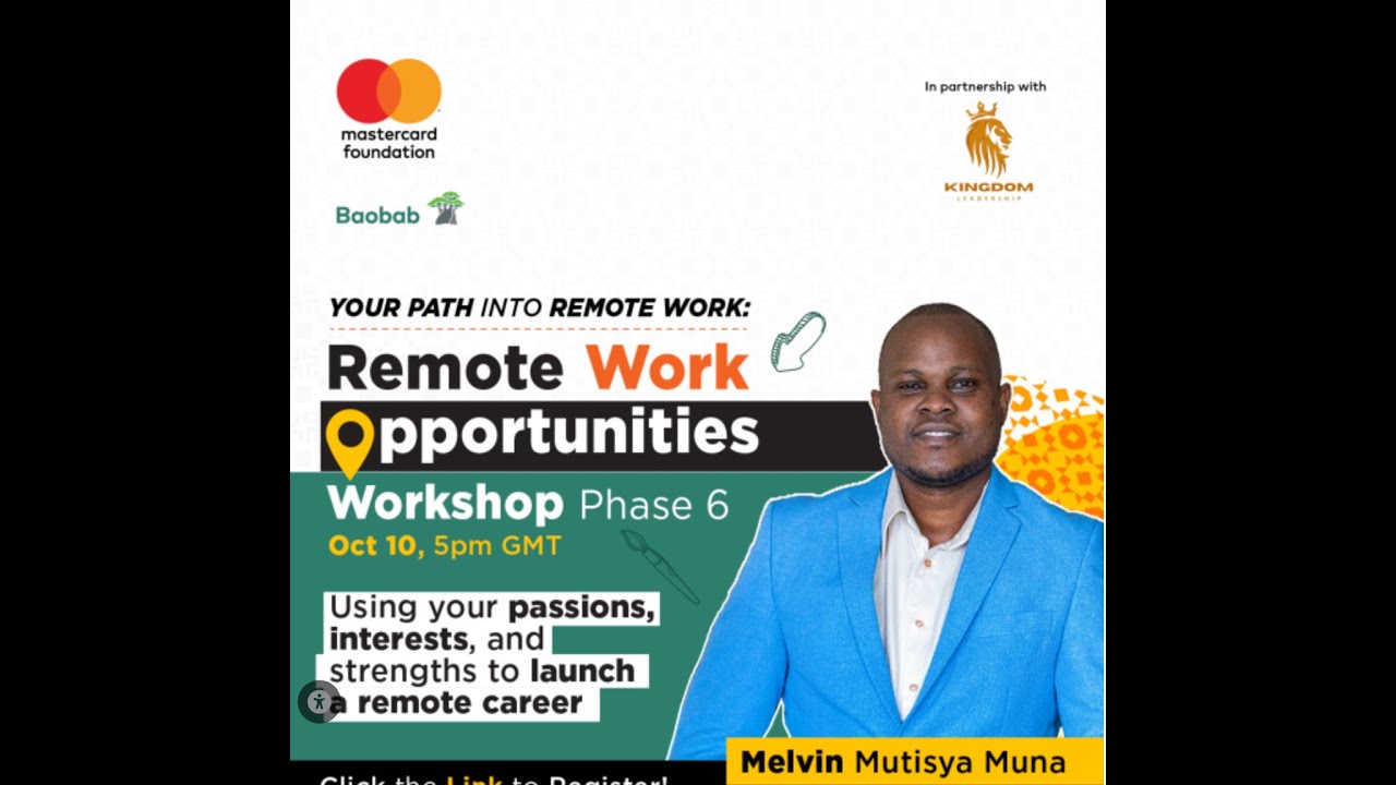 Remote Work Workshop P6 E3: Using Your Passions, Interests, and Strengths to Launch a Remote Career