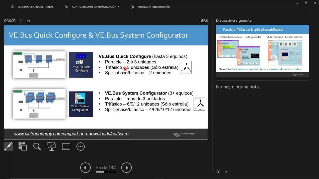 Serie de Webinars Victron   EMAT 2022  Sesión #2 Sistema Trifásico y en Paralelo con Victron Connect