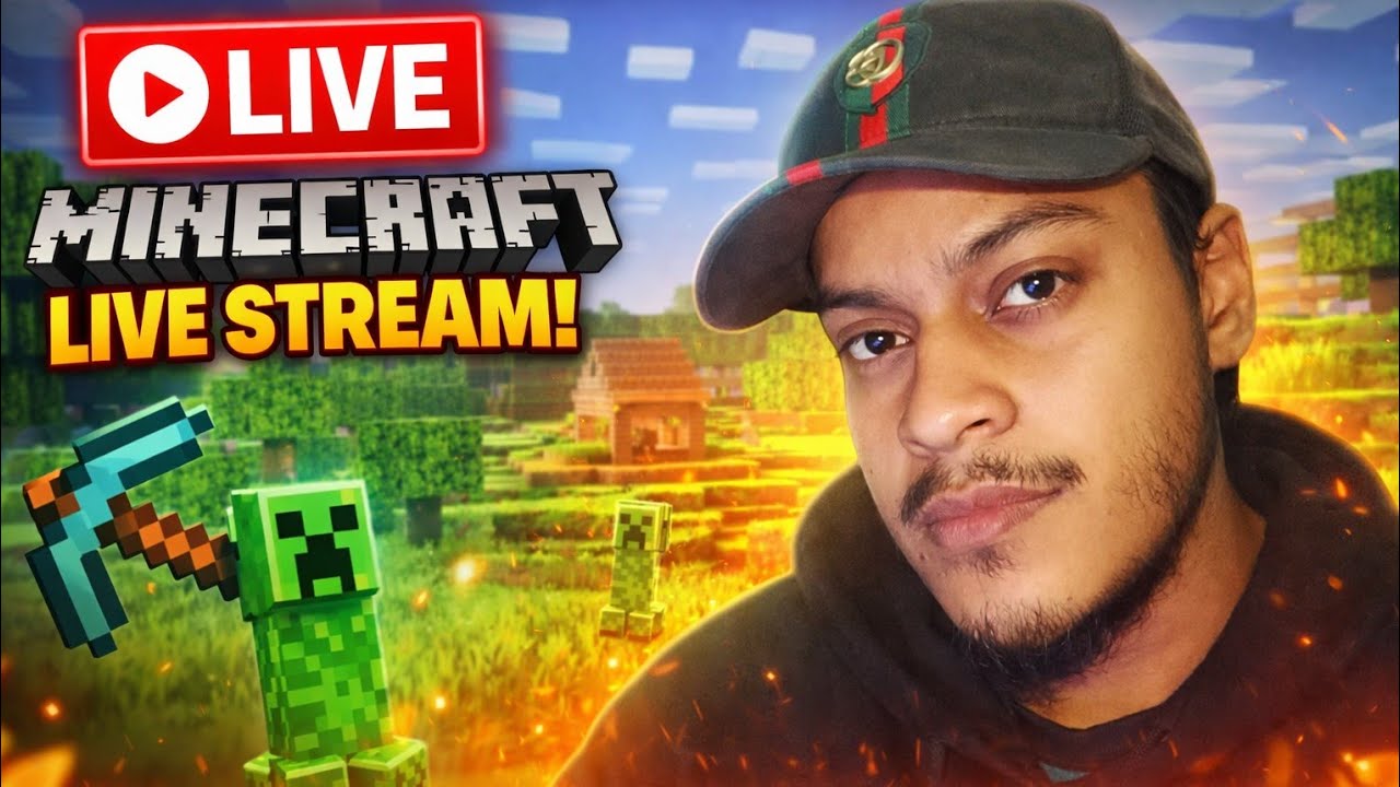 🔴 LIVE Minecraft Survival Series Day 6 | LiL SMP + Hindi Gameplay