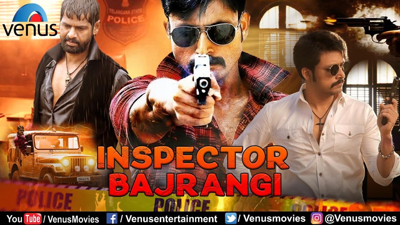 Inspector Bajrangi | Hindi Dubbed Movies 2026 | Daniel Balaji, K.K. Binorjee,Trishool | Action Movie
