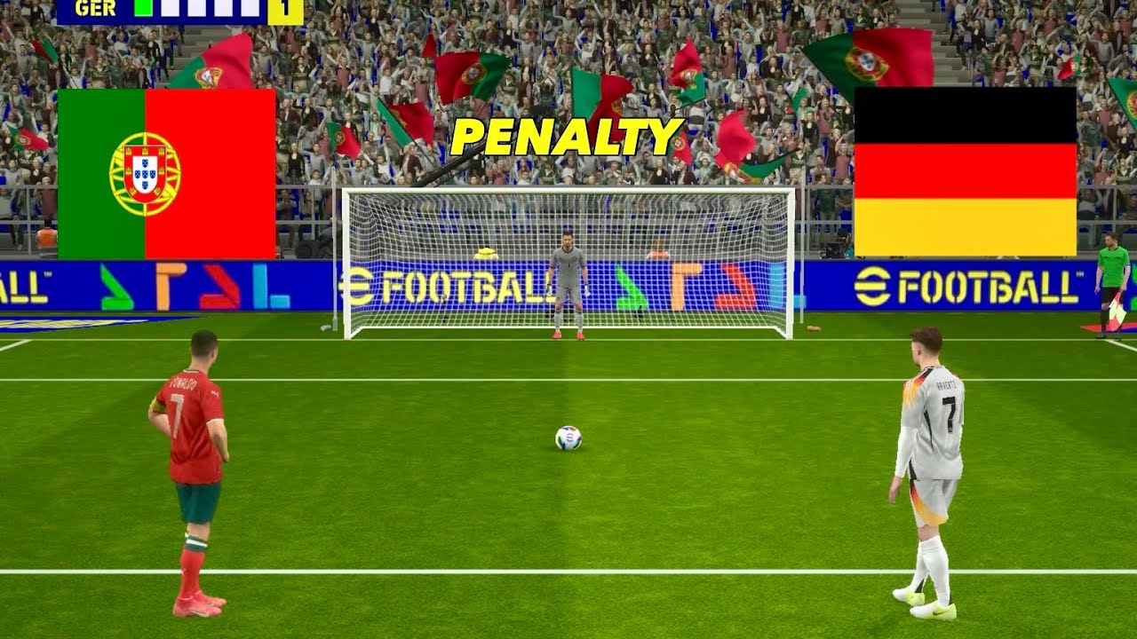 GERMANY VS PORTUGAL PENALTY SHOOTOUT | POR VS GER MATCH | HAVERTZ VS RONALDO