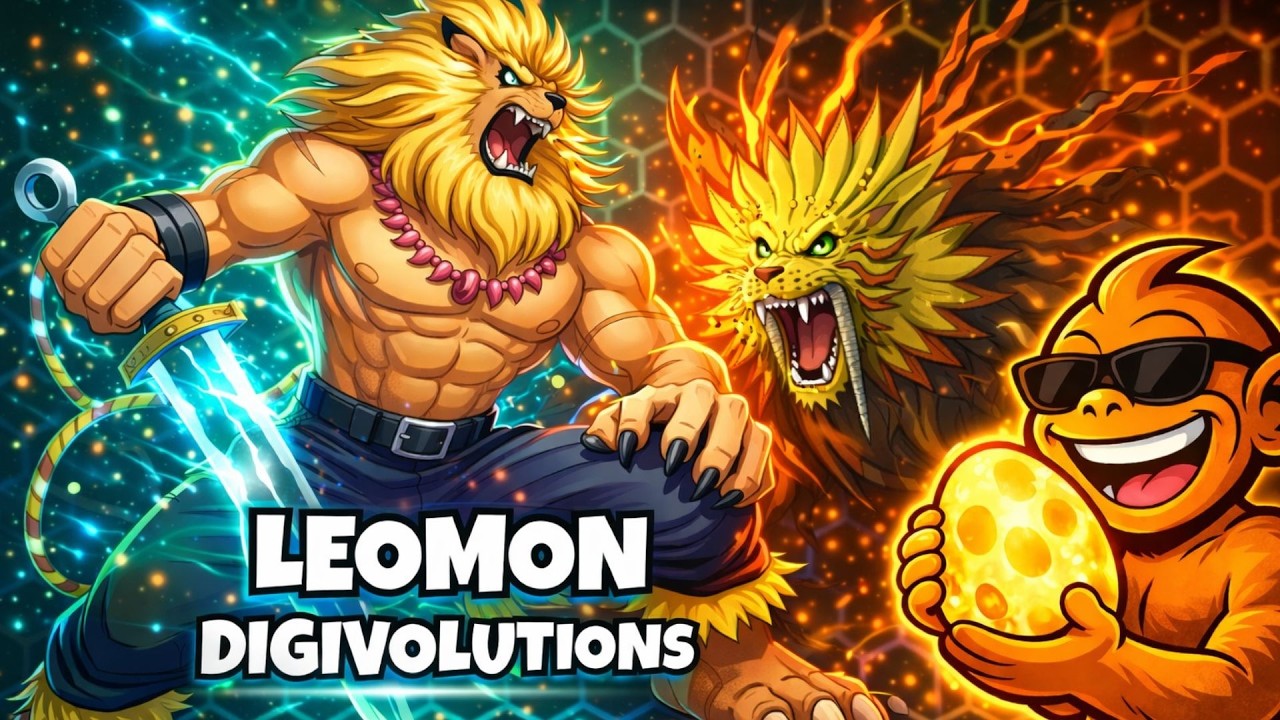 La Lignée Leomon : Chaque étape vers sa puissance ultime