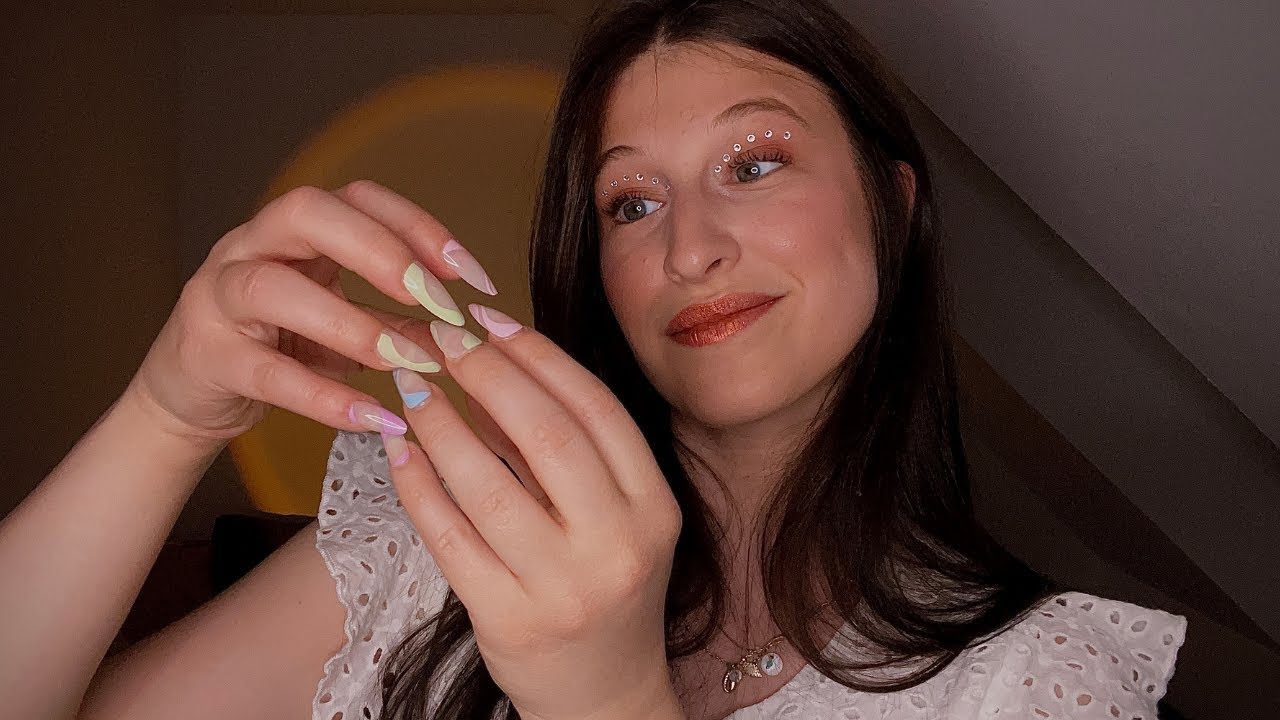 ASMR FR | ✨TAPPING, SCRATCHING AVEC FAUX ONGLES : RELAXANT ++ 💖