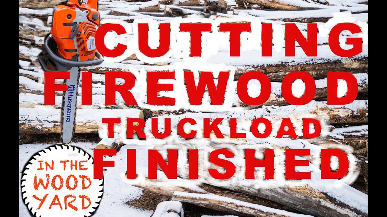 Firewood Cutting - Can I finish a whole Truckload?