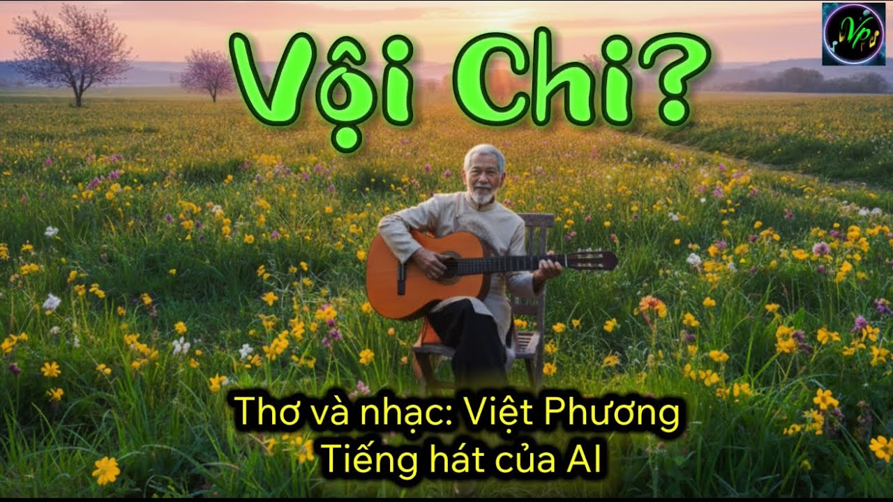 🎵 VỘI CHI? | 🎼 Thơ và nhạc: Việt Phương | 🎤 Tiếng hát của AI