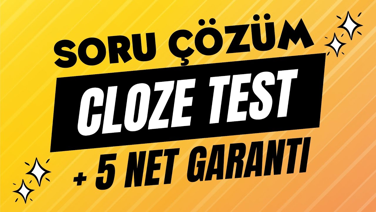 YDS, YDT, YÖKDİL Cloze Test Taktikleri | En Etkili Soru Çözüm Stratejileri (2025 Güncel)
