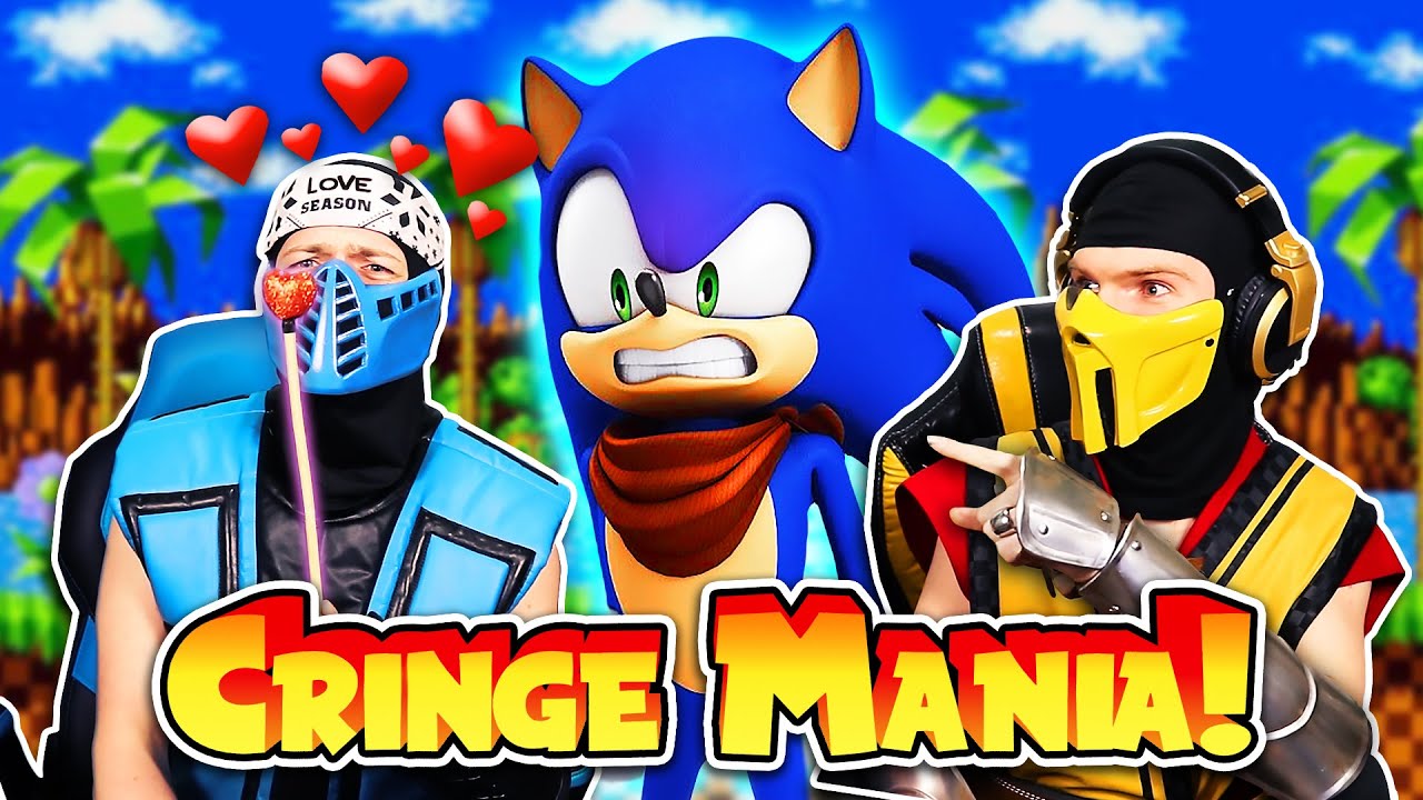 Scorpion and Sub-Zero Play Sonic Mania on Valentines! The Cringiest Let's Play Ever? | MK11 PARODY!