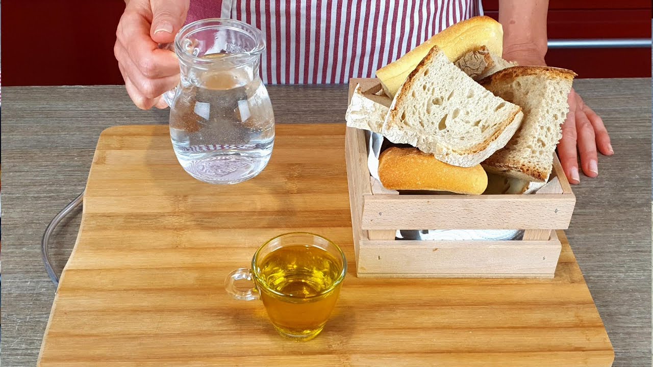 Если у вас черствый хлеб, приготовьте этот дешевый и вкусный рецепт! 🍕 Хлебная пицца