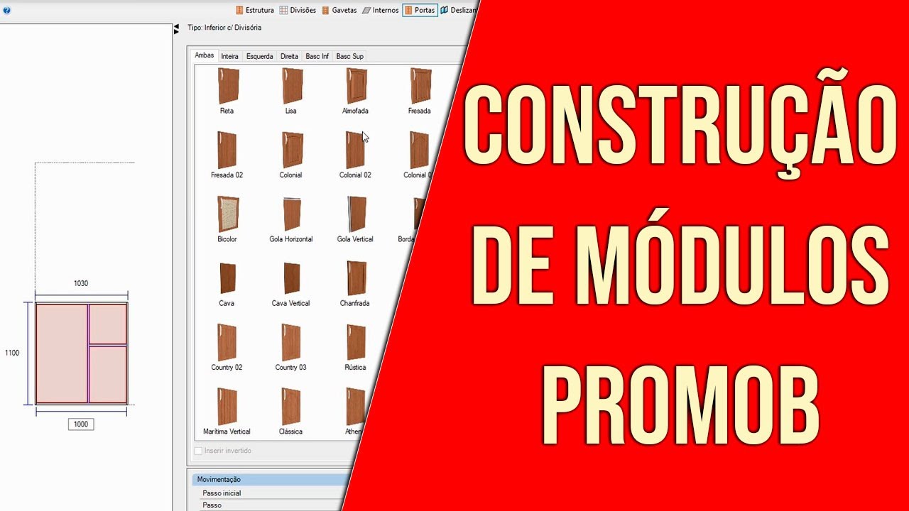 3 Maneiras Simples de Fazer Módulos No Promob Passo a Passo