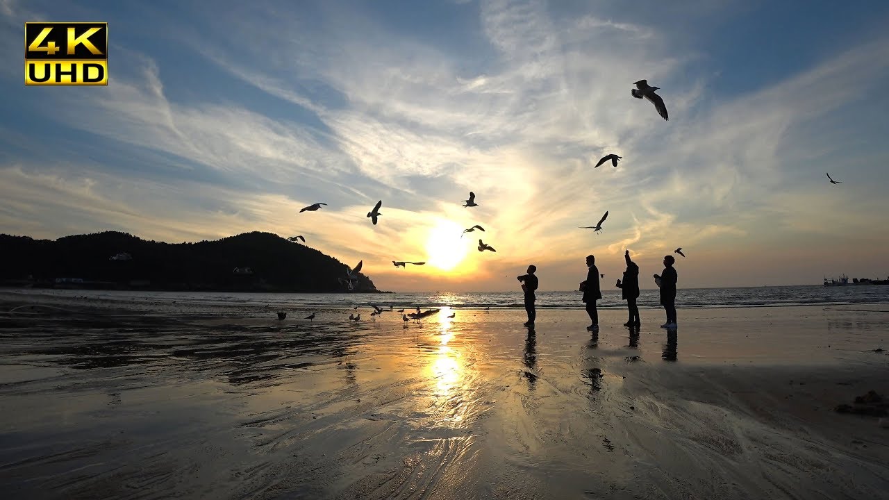 서울근교 3대 아름다운 노을 사진 촬영장소 - 을왕리 해변 노을 Eurwangri  Sunset Beach