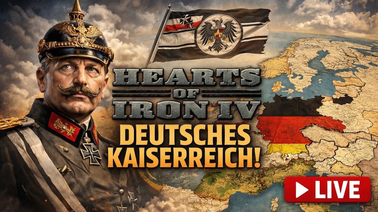 Deutsches Kaiserreich - LIVE - Hearts of Iron IV