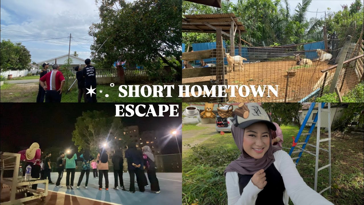 #VLOG 6 : SHORT HOMETOWN ESCAPE ☕🧸🧺🪵