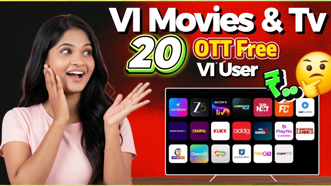 20 Free OTT Platforms in Vi Movies & TV App &ndash; Full Review & Benefits!