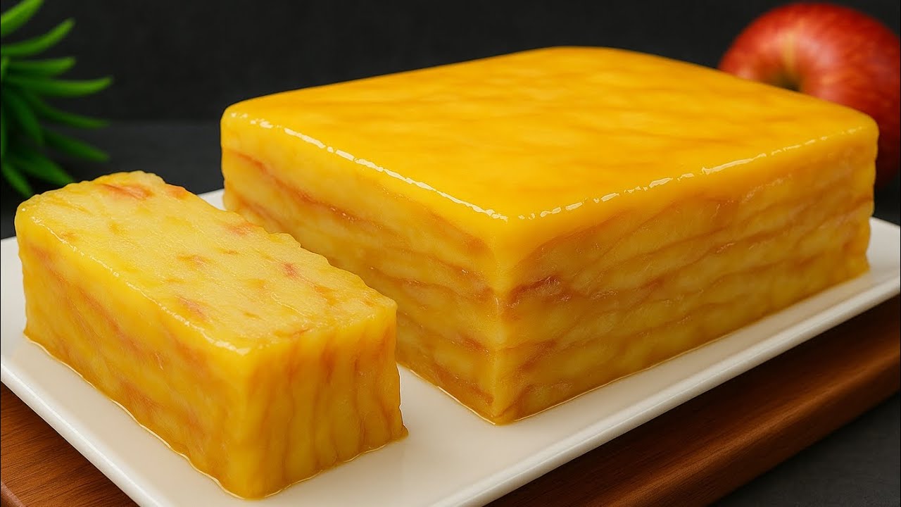 Много яблок, мало сахара и совсем немного теста! Всего за 5 минут! Самый вкусный и простой пирог в м