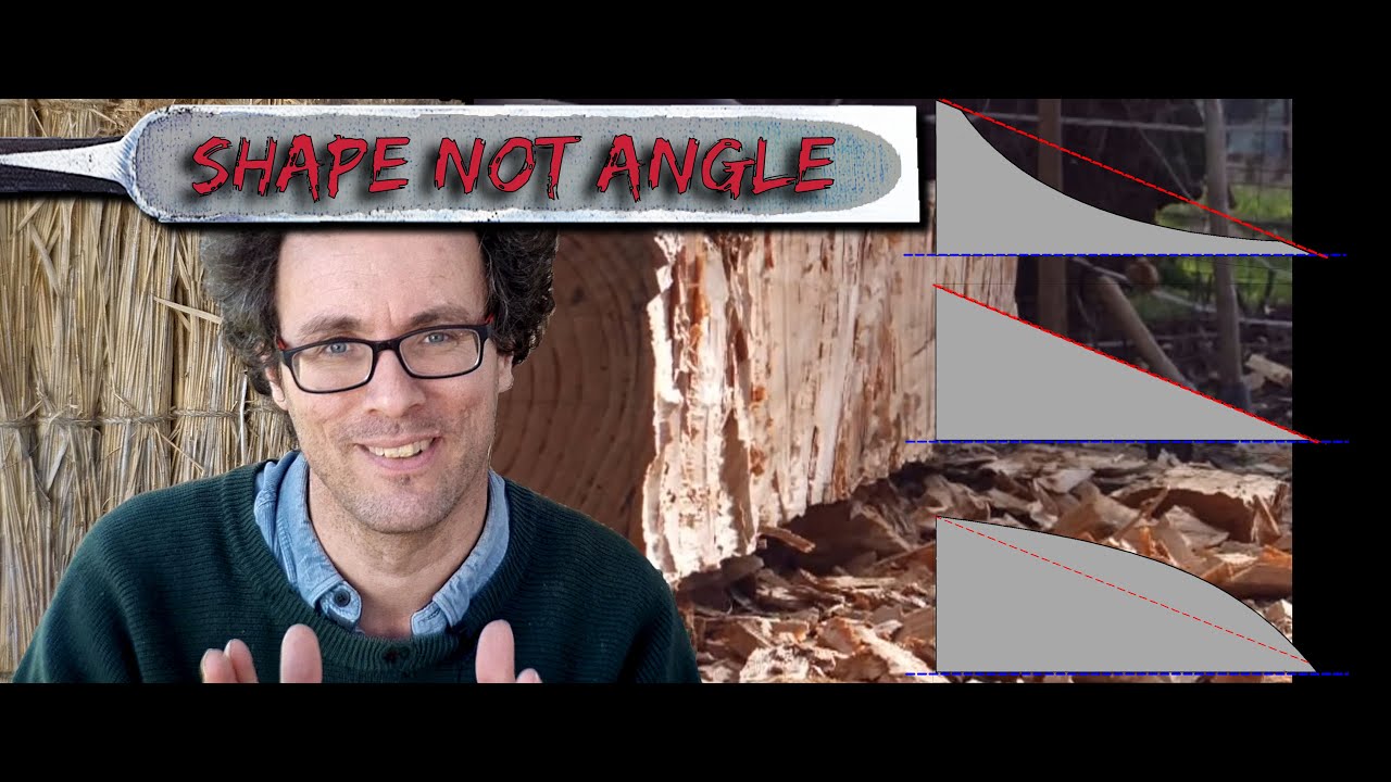 Hewing Axe Bevel Geometry