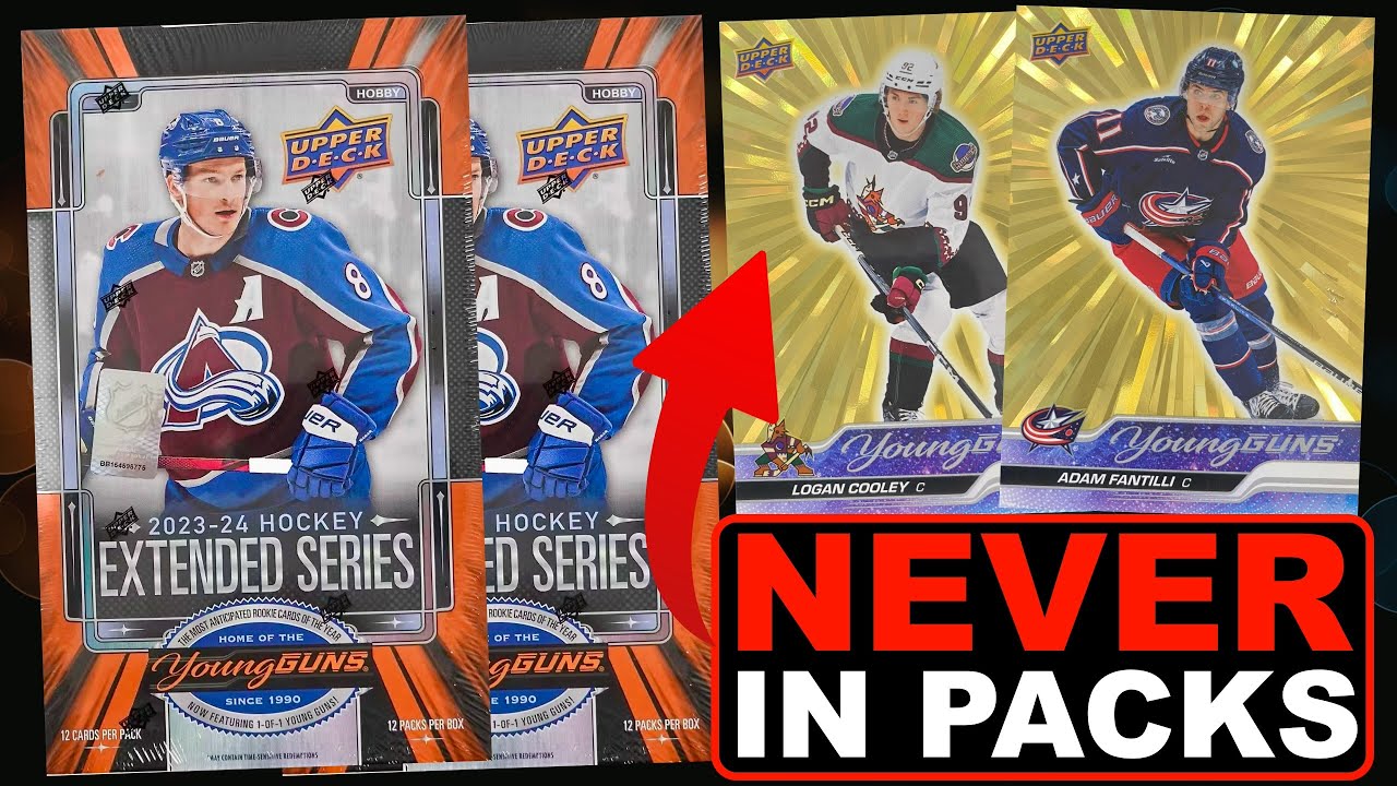 I CANNOT BELIEVE THIS IS TRUE - 2023-24 Upper Deck Extended Series Hobby Box Break x2