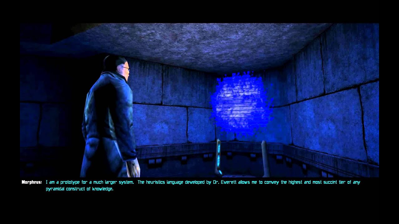 Deus Ex - JC Denton Meets a Prototype AI