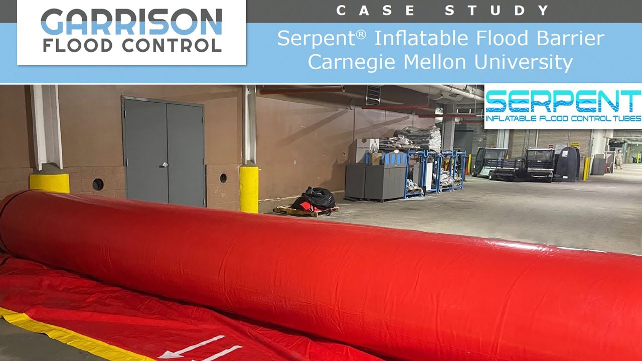 Case Study: Securing Carnegie Mellon University with Garrison's Serpent&reg; Inflatable Flood Barrier