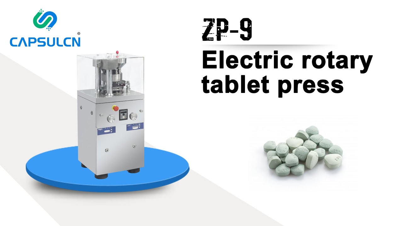 Electric rotary tablet press ZP-9 simple