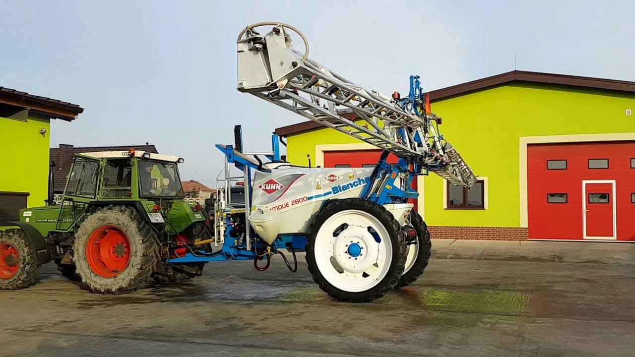 Opryskiwacz Blanchard Atlantique 2800- rozkładanie
