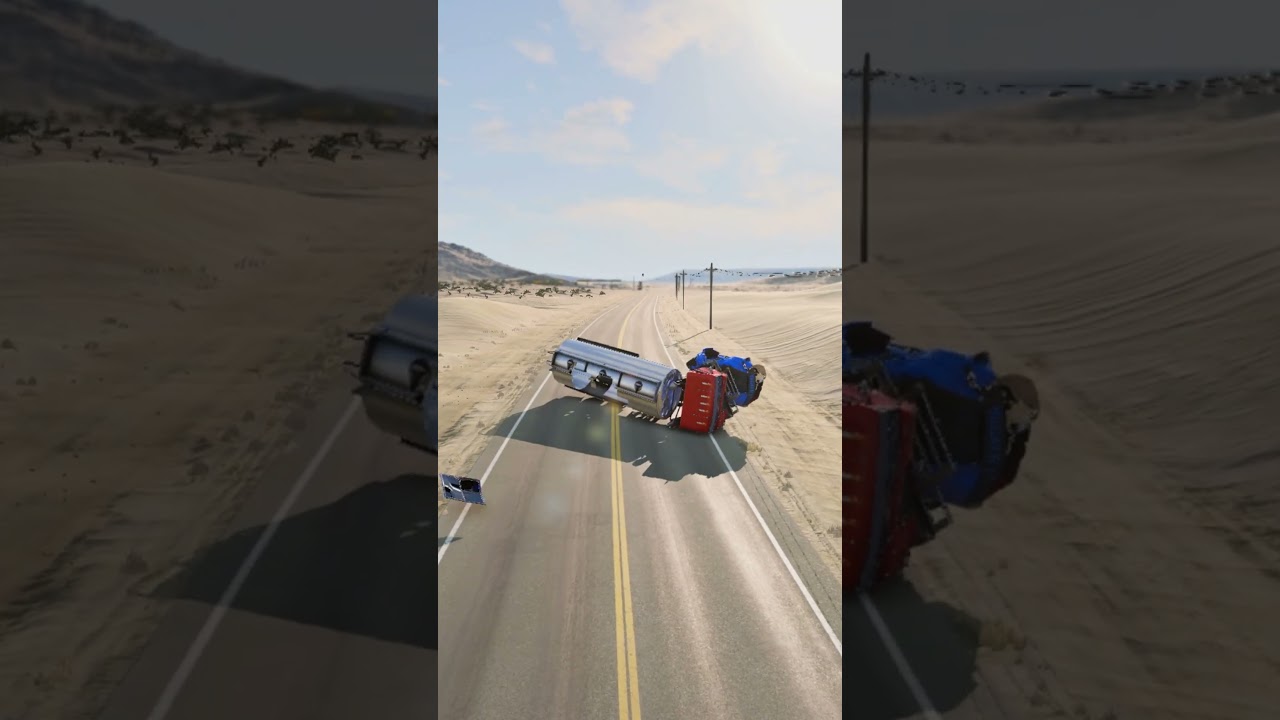 Brutal Highway Collision 🚗💥 Heavy Car Crash | Realistic