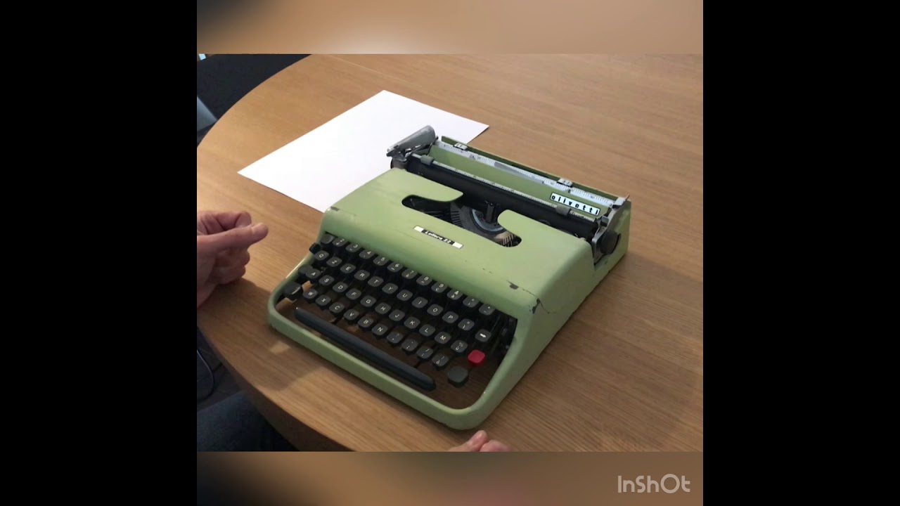 Come ho rimesso in funzione la macchina da scrivere Olivetti Lettera 22 Typewriter vintage