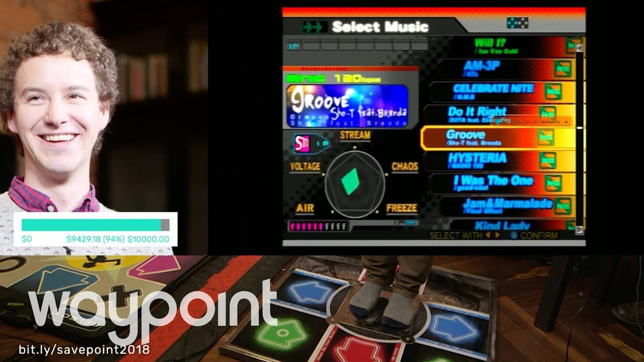 Welcome to Savepoint - Patrick Plays Dance Dance Revolution - Part 1