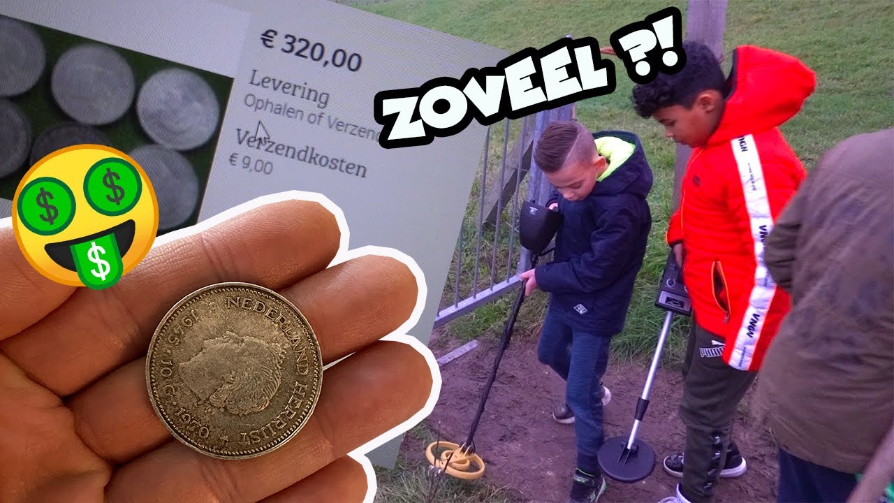 SCHAT ZOEKEN MET ONZE METAALDETECTOR !! - De Bakkertjes #473