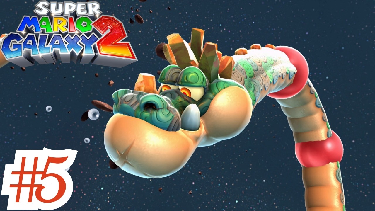 Super Mario Galaxy 2: Part 5 - Fluffy Bluff Bliss