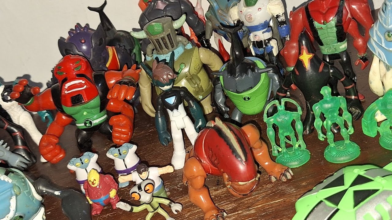 COLEÇÃO DE BONECOS BOOTLEGS DO BEN 10 !! BONECOS PIRATAS! 