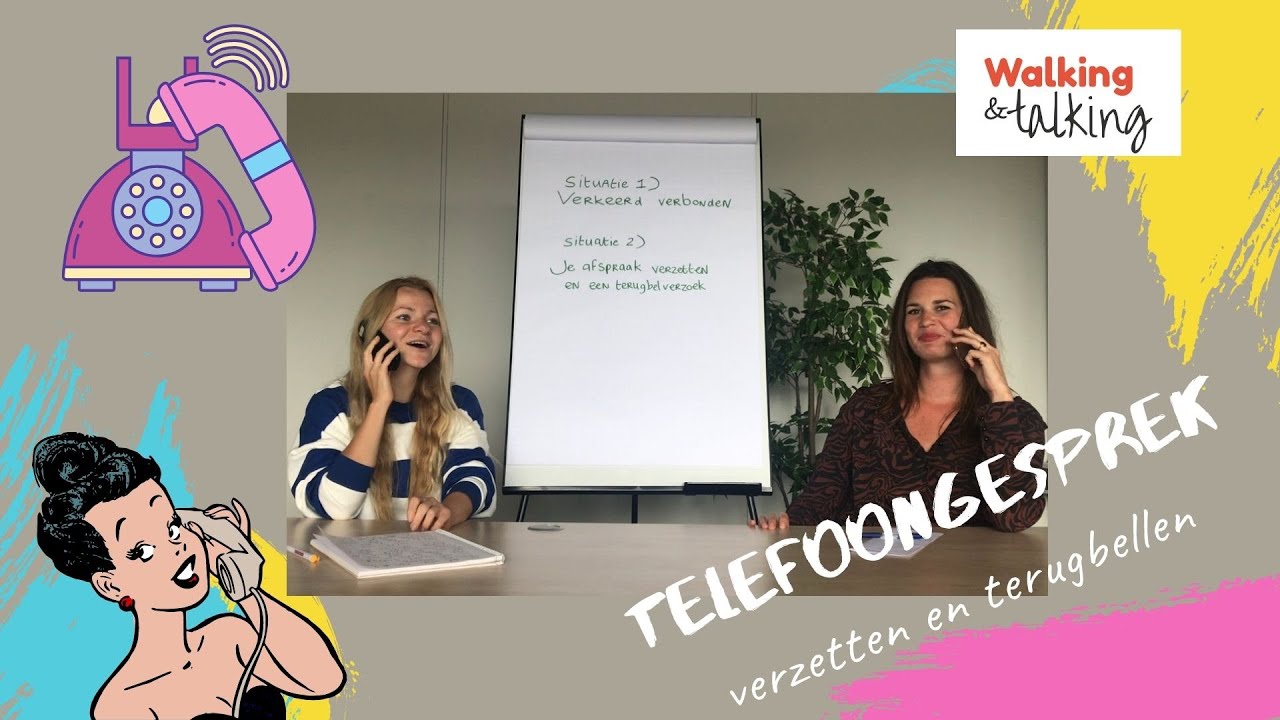Telefoongesprek verzetten en terugbellen - Leer beter Nederlands spreken - NT2