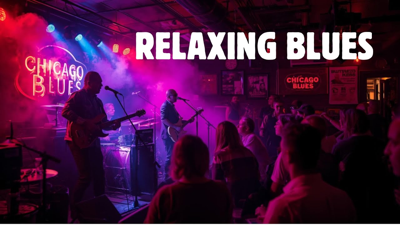 Relaxing Chicago Blues Instrumental ☕ Slow Blues Music to Work, Study & Focus Vol 004