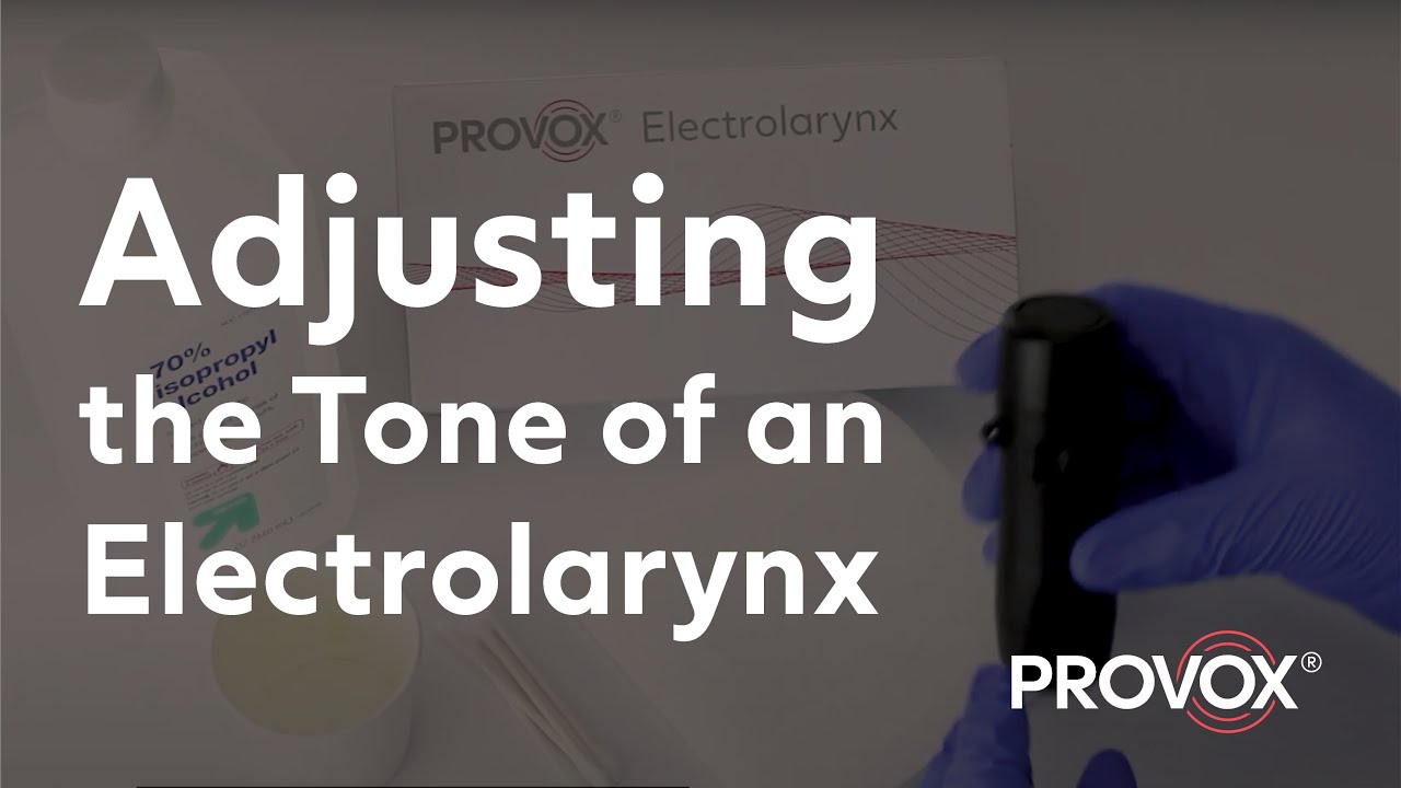 Atos CareTips - Electrolarynx: Adjusting Tone and Range of Intonation