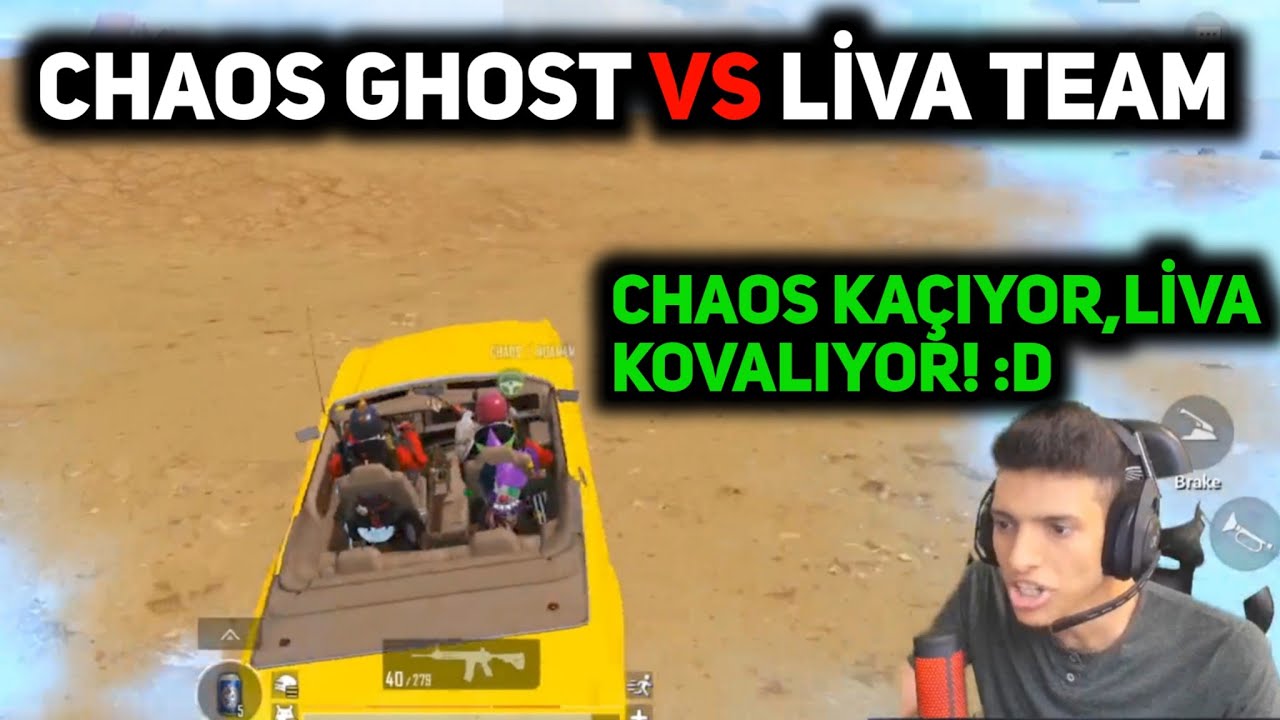 CHAOS GHOST VS LİVA TEAM! - Pubg Mobile Yayıncı Karşılaşmaları