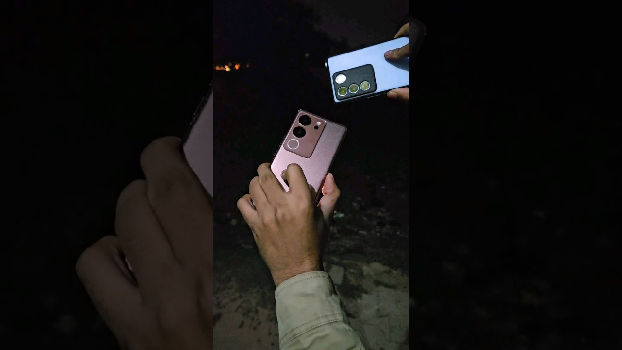 Vivo V29 vs Vivo V27 Super moon Zoom test