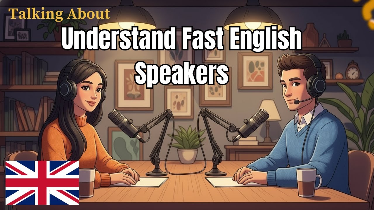How to Understand Fast English Speakers | English Conversation Practice
