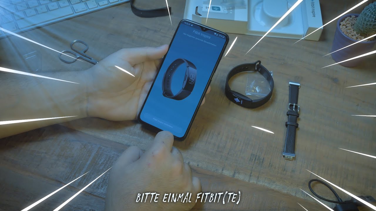 Fitbit Inspire Unboxing. Ich und Sport? Is klar... | Deutsch